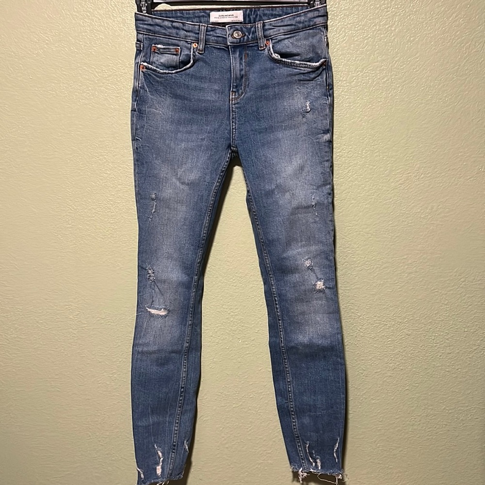 Zara denim jeans